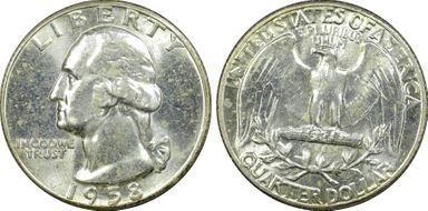 1958 25C MS63