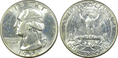 1958 25C MS62