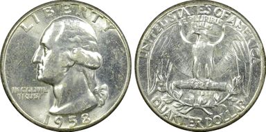 1958 25C MS63