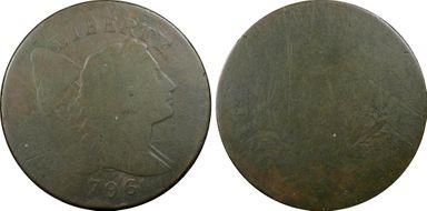 1796 1C Liberty Cap AG3BN