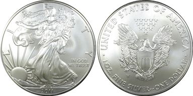 2011-W $1 Burnished Silver Eagle 25th Anniversary Set First Strike SP70