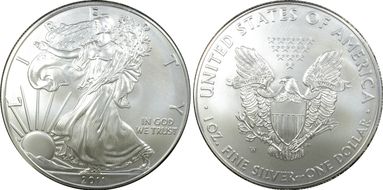 2011-W $1 Burnished Silver Eagle 25th Anniversary Set First Strike SP69