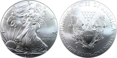 2011-S $1 Silver Eagle 25th Anniversary Set First Strike MS70