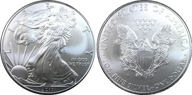2011-W $1 Burnished Silver Eagle 25th Anniversary Set First Strike SP70