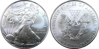 2011-W $1 Burnished Silver Eagle 25th Anniversary Set First Strike SP70