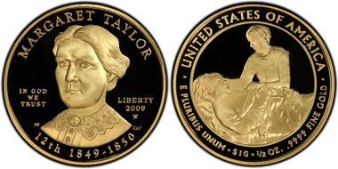 2009-W $10 Margaret Taylor PR69DCAM