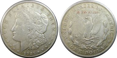 1921-S $1 VF35