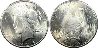 1925 $1 MS63