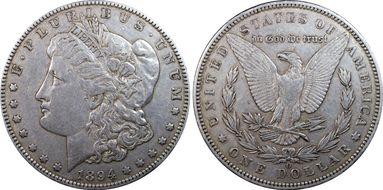 1894-O $1 XF40