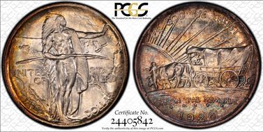 1926-S 50C Oregon MS66