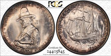 1920 50C Pilgrim MS66