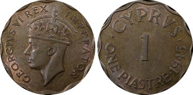 1945 Piastre MS64RB