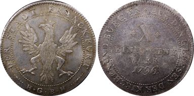 1796-HGBH Thaler KM-288 D-2229 MS62