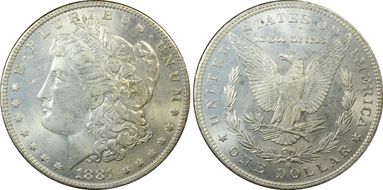 1881-O $1 MS65