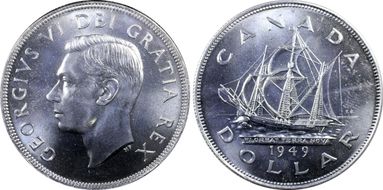 1949 S$1 MS66
