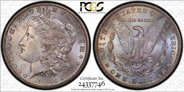 1889-S $1 MS64+