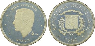 1984-Mo 10C KM-60a Ag PR65DCAM
