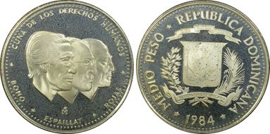 1984-Mo 1/2 P KM-62.1a Ag PR66DCAM