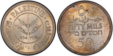 1934 50 Mil MS61