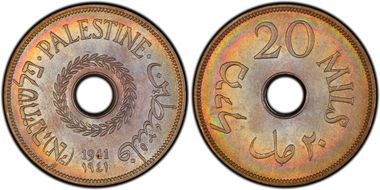 1941 20 Mil KM-5 MS63