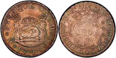 1744-Mo MF 4 R Calico-1131 AU58