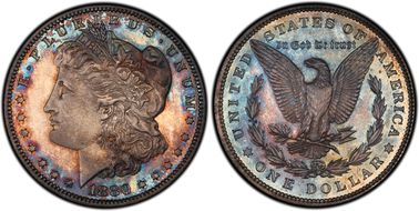 1880 $1 PR64