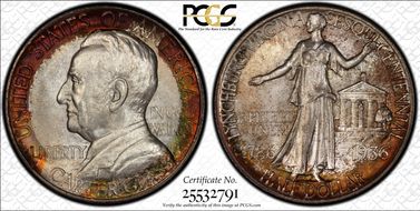 1936 50C Lynchburg MS67+