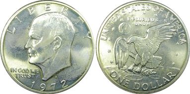 1972-S $1 Silver N1