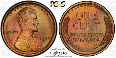 1909 1C Lincoln PR66RD
