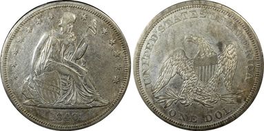 1840 $1 XF40