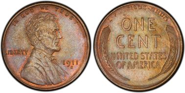 1911-S/S 1C RPM FS-501 MS64BN