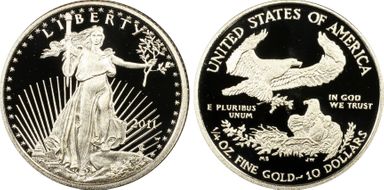 2011-W $10 Gold Eagle First Strike PR68DCAM