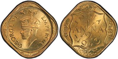 1943(C) 1/2 An SW-9.200 Prid-984 MS66