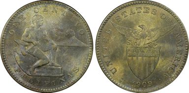1909-S 1C MS64BN