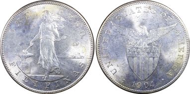1904-S Peso MS63