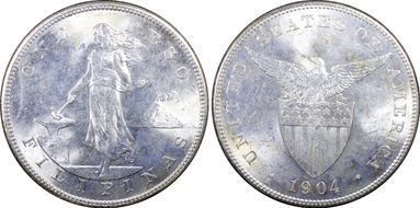 1904-S Peso MS63