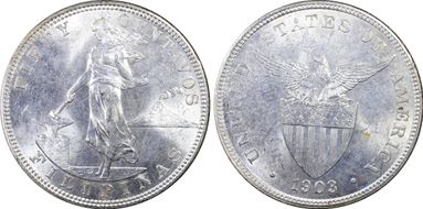 1903 50C KM-167  Ag MS63