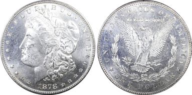 1878-S $1 VAM 26 Long Arrow Shaft MS63