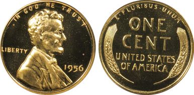1956 1C PR67CAM