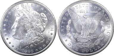 1883-CC $1 MS63