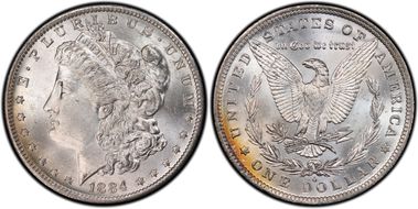 1884-O $1 MS66
