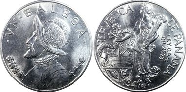 1947 Balboa KM-13  Ag MS63