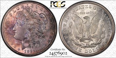 1921-S $1 MS64