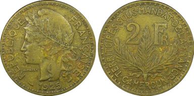 1925 2 Fr Lec-11 XF45