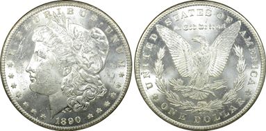 1890-CC $1 MS62