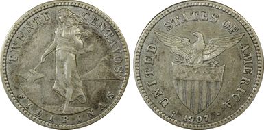 1907-S 20C XF45
