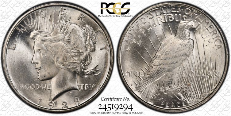 Cert 24519294 - Coin Image