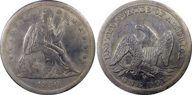 1850-O $1 N1