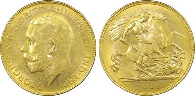 1918-P 1/2 Sov S-4008 MS63