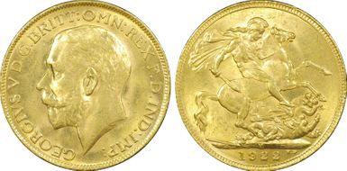 1922-M Sov S-3999 MS63